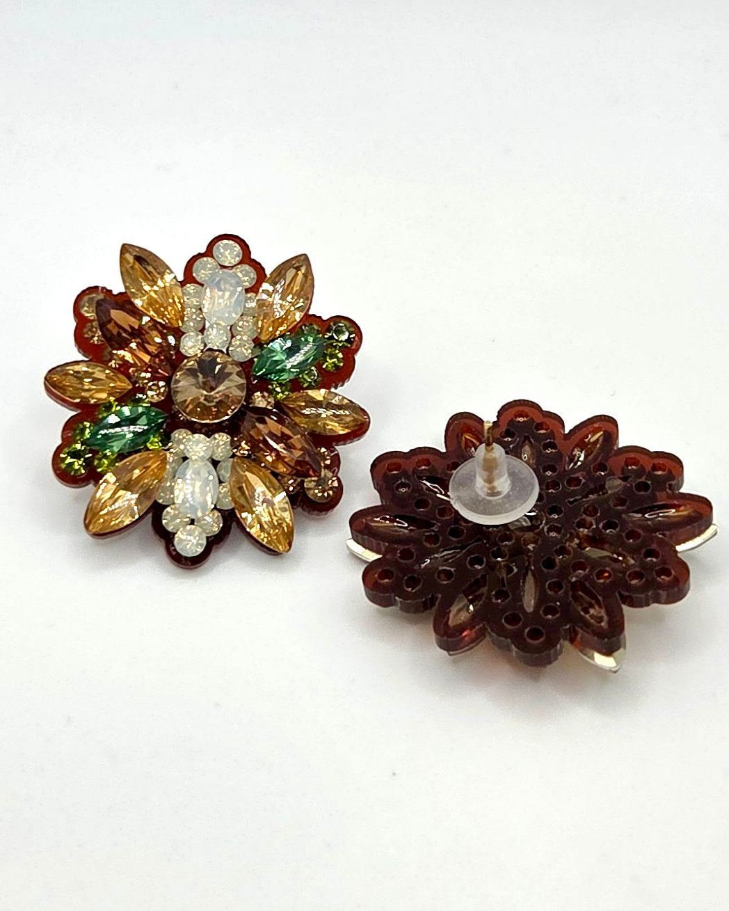 Floral Design Earrings