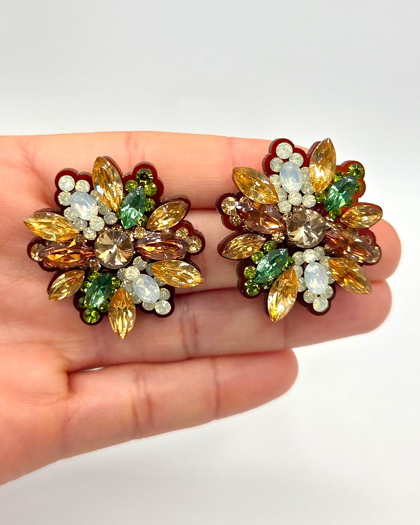 Floral Design Earrings