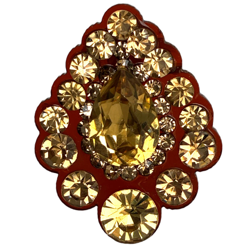Gold earrings