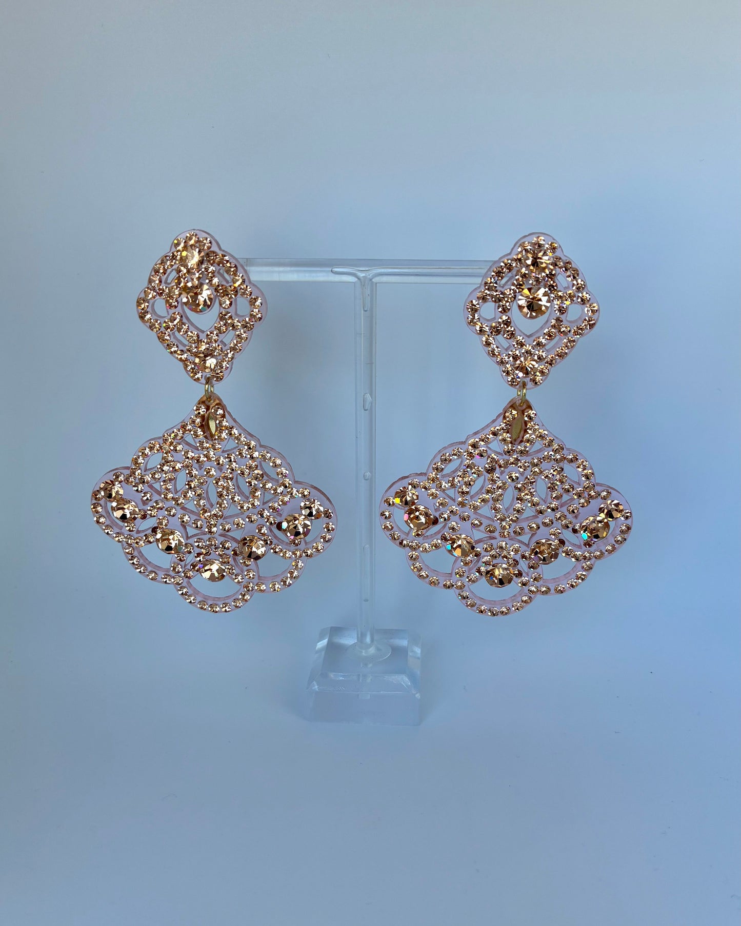Rose Gold Earrings