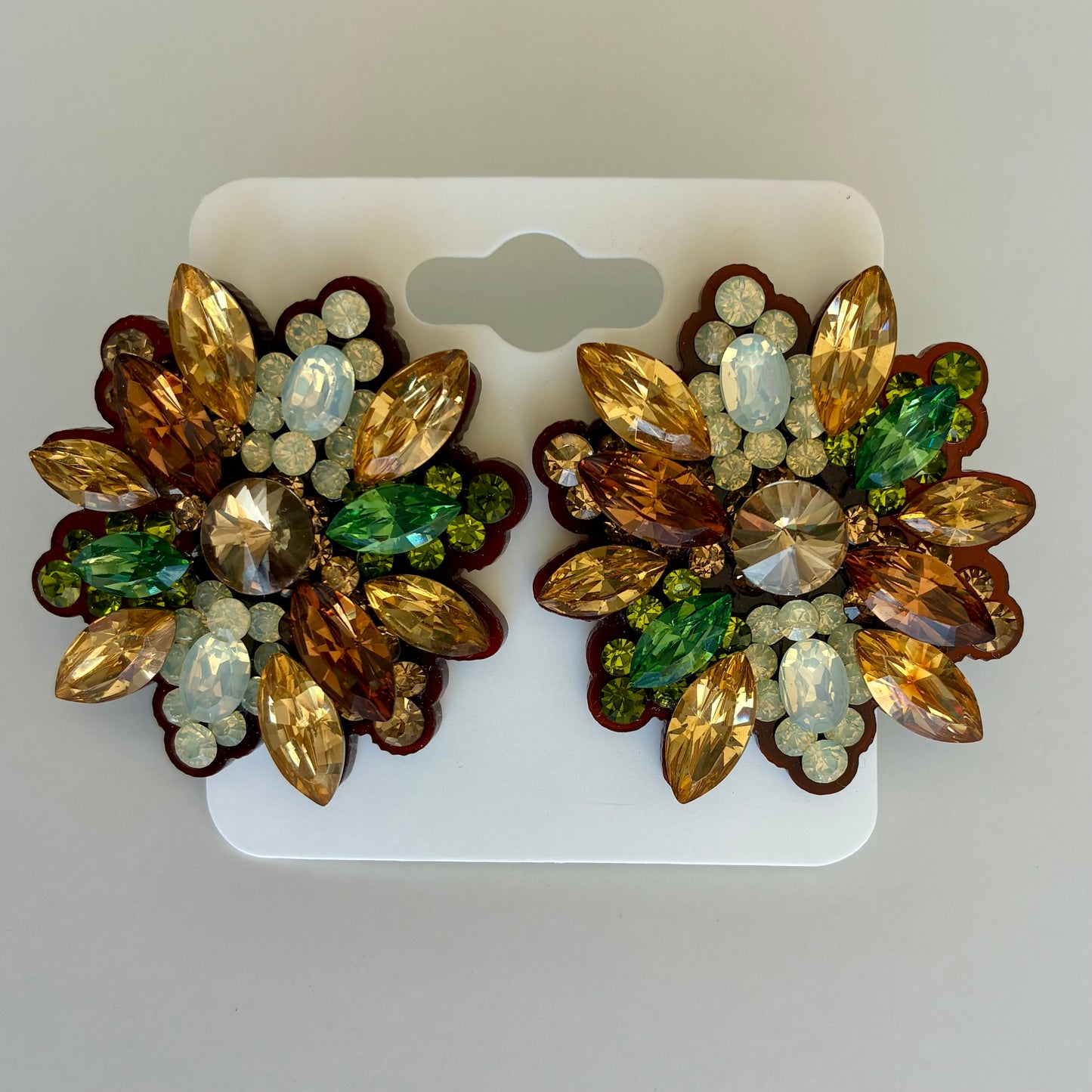 Floral Design Earrings