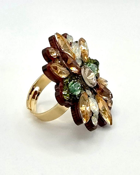Floral Design Ring