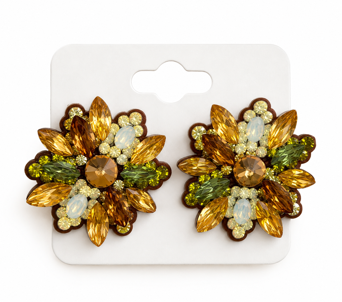 Floral Design Earrings
