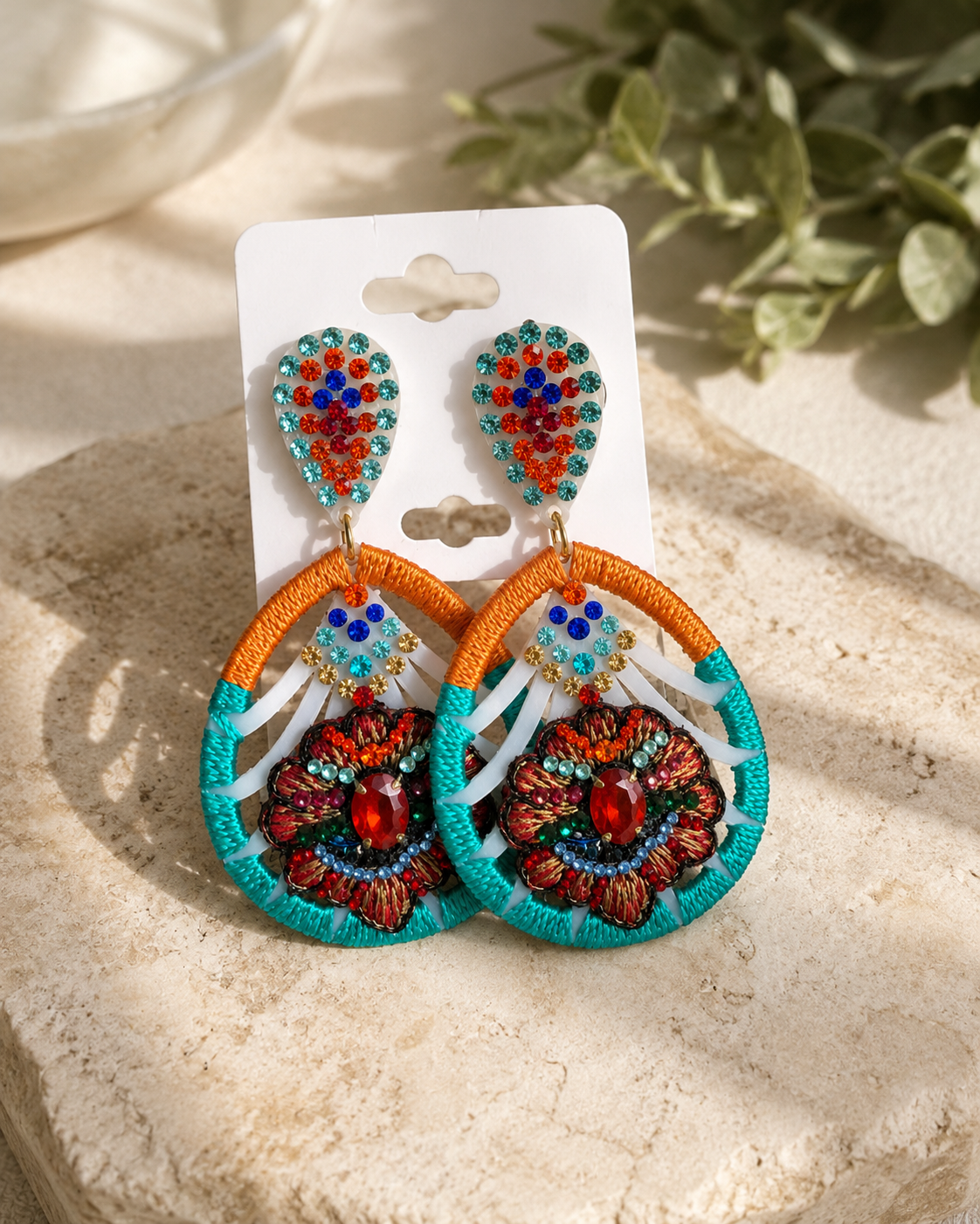 Colorful earrings