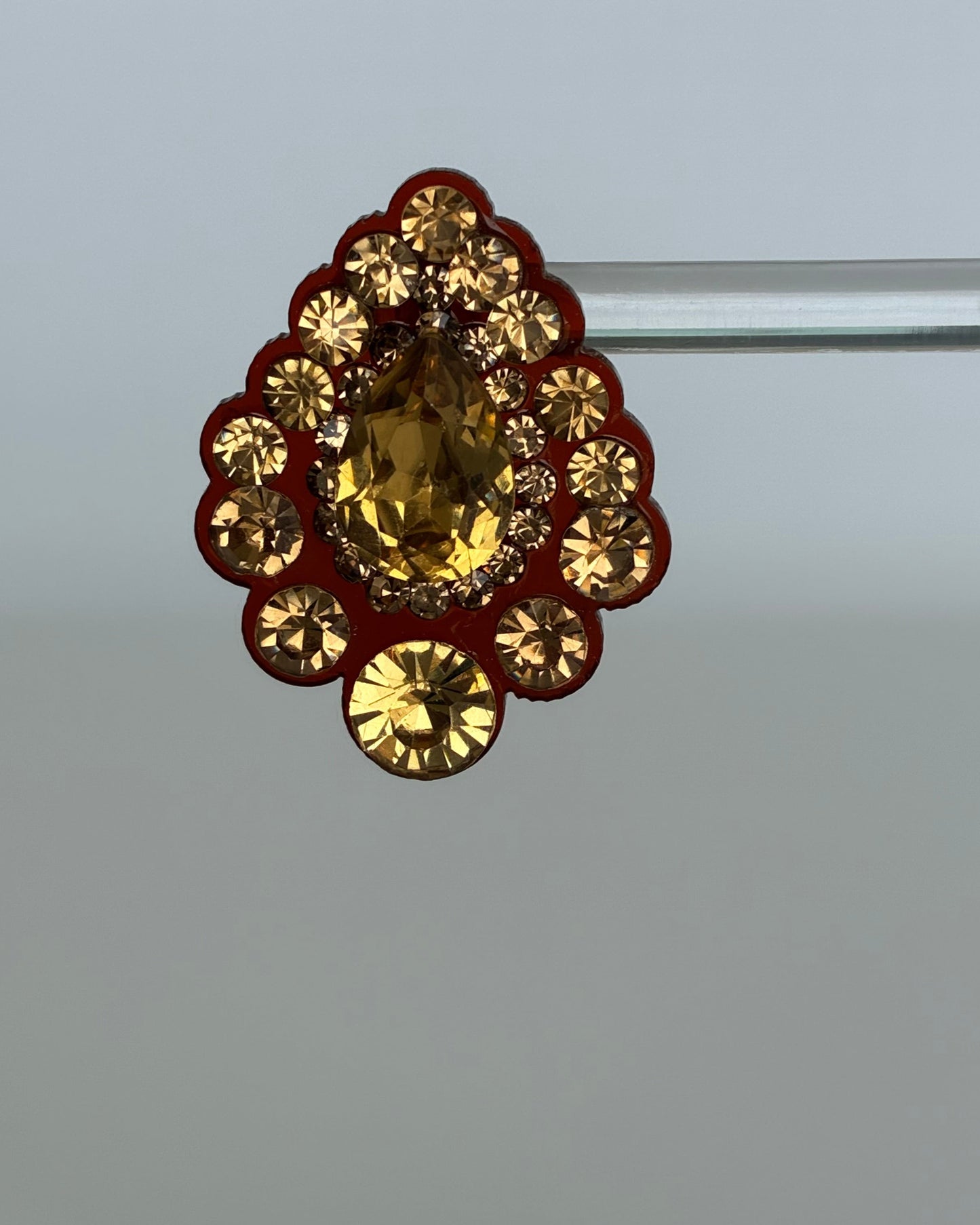 Gold earrings