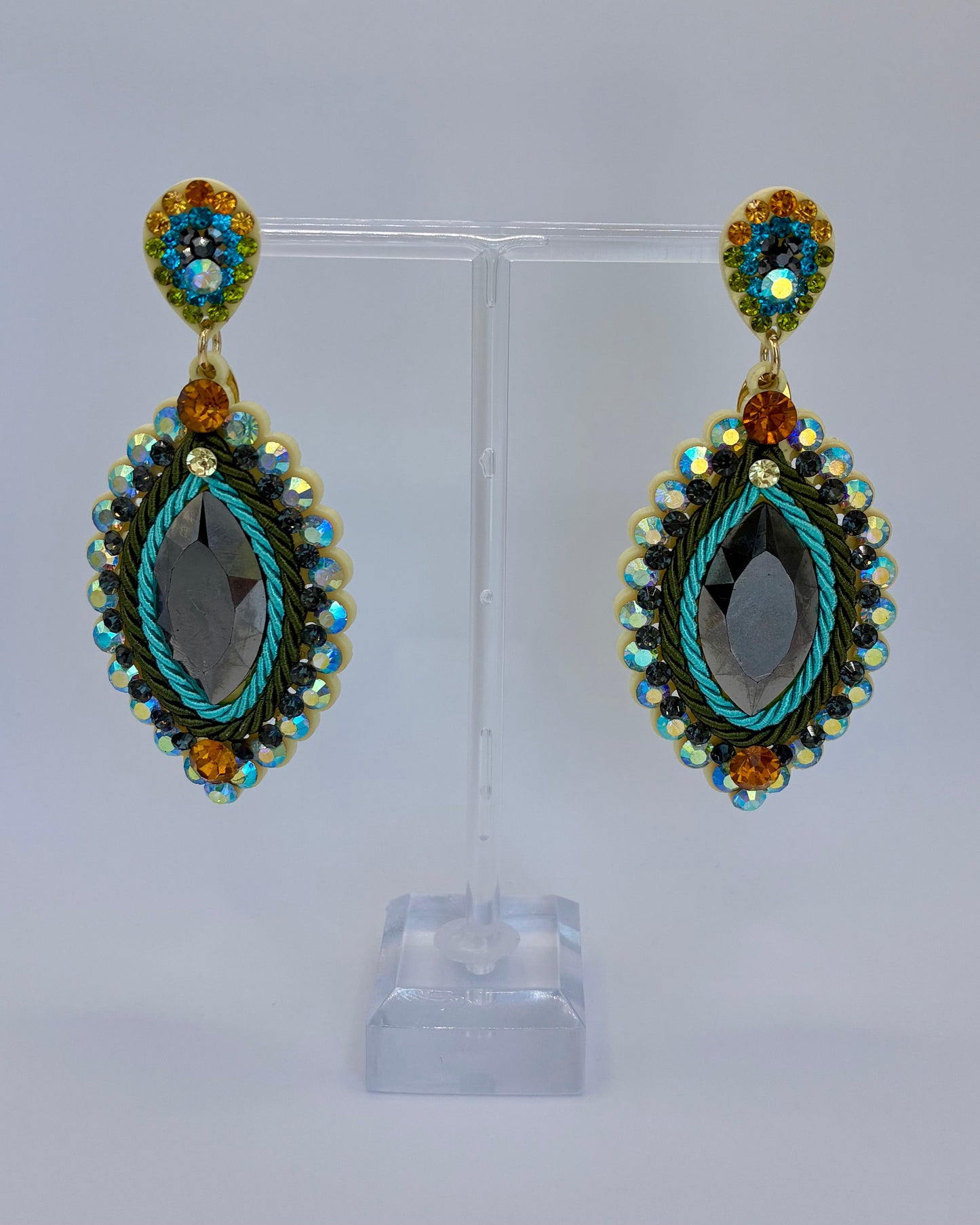 Turquoise teardrop Earrings