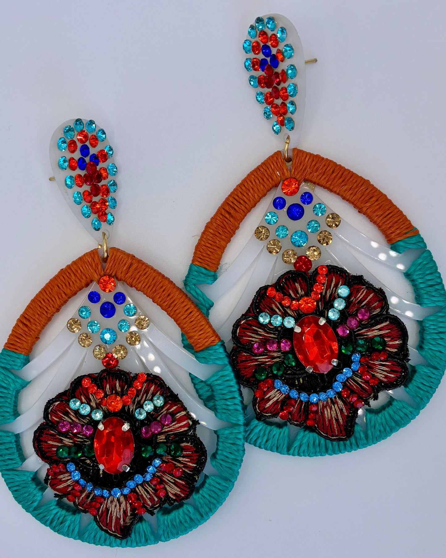 Colorful earrings