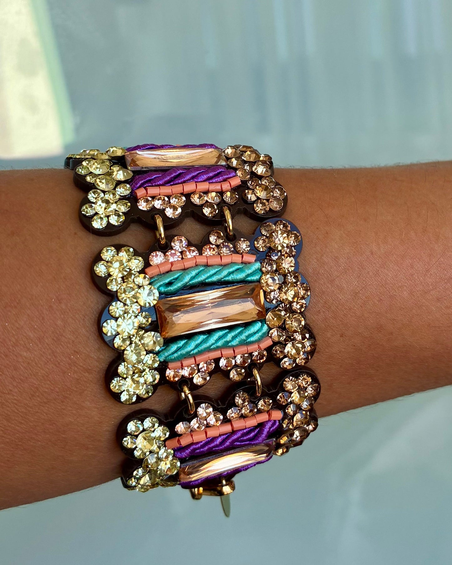 Multicolored Stones Bracelet